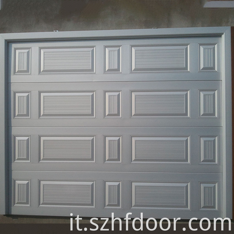 Residential garage door